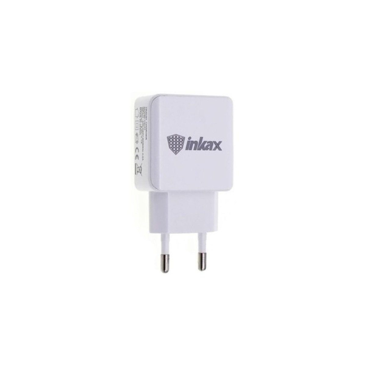 Зарядное устройство Inkax CD-01 + Type-C cable 2USB 2.1A White (F_72201) 256_256.jpg