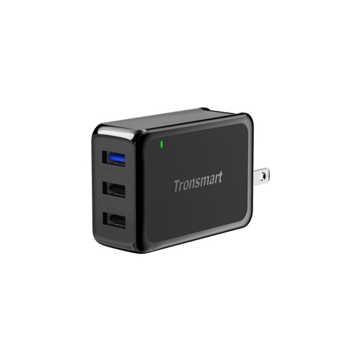 Зарядное устройство Tronsmart W3PTA 42W Quick Charge 3.0 USB Wall Charger Black (210778) 256_256.jpg