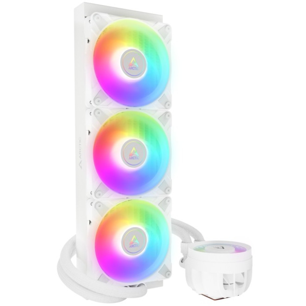 Система рідинного охолодження Arctic Liquid Freezer III - 360 A-RGB White (ACFRE00152A) 98_98.jpg - фото 2