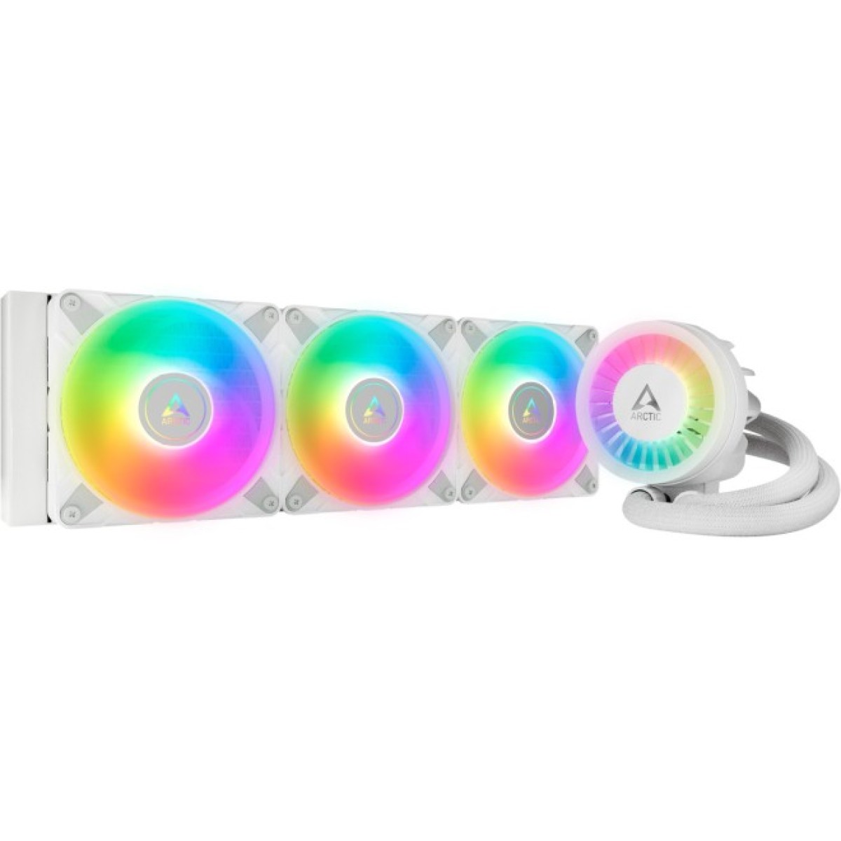 Система рідинного охолодження Arctic Liquid Freezer III - 360 A-RGB White (ACFRE00152A) 256_256.jpg