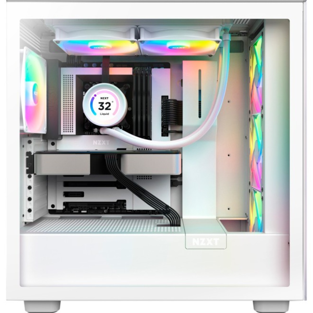 Система жидкостного охлаждения NZXT Kraken Elite RGB 240mm (RL-KR24E-W1) 98_98.jpg - фото 2