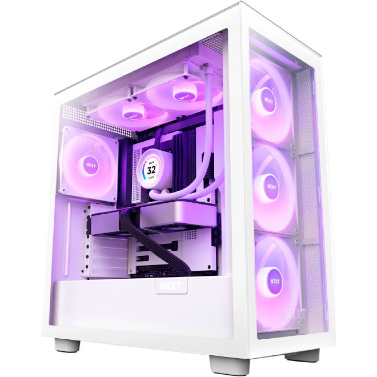 Система рідинного охолодження NZXT Kraken Elite RGB 280mm (RL-KR28E-W1) 98_98.jpg - фото 4