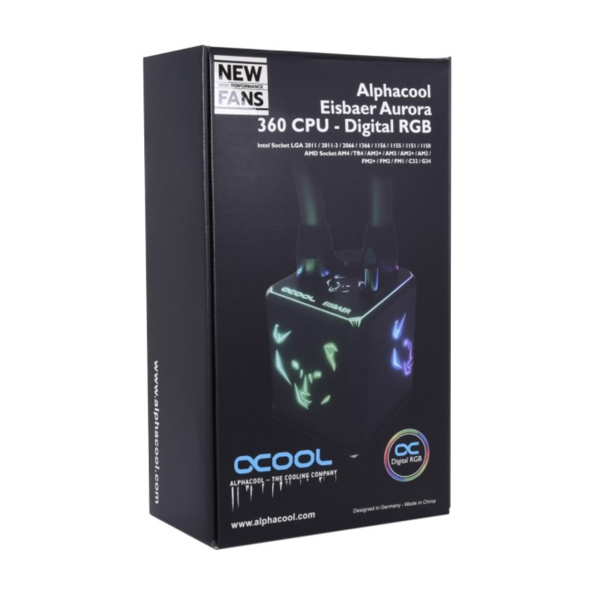 Система рідинного охолодження Alphacool AURORA HPE EDIT.360 (11999) 98_98.jpg - фото 2