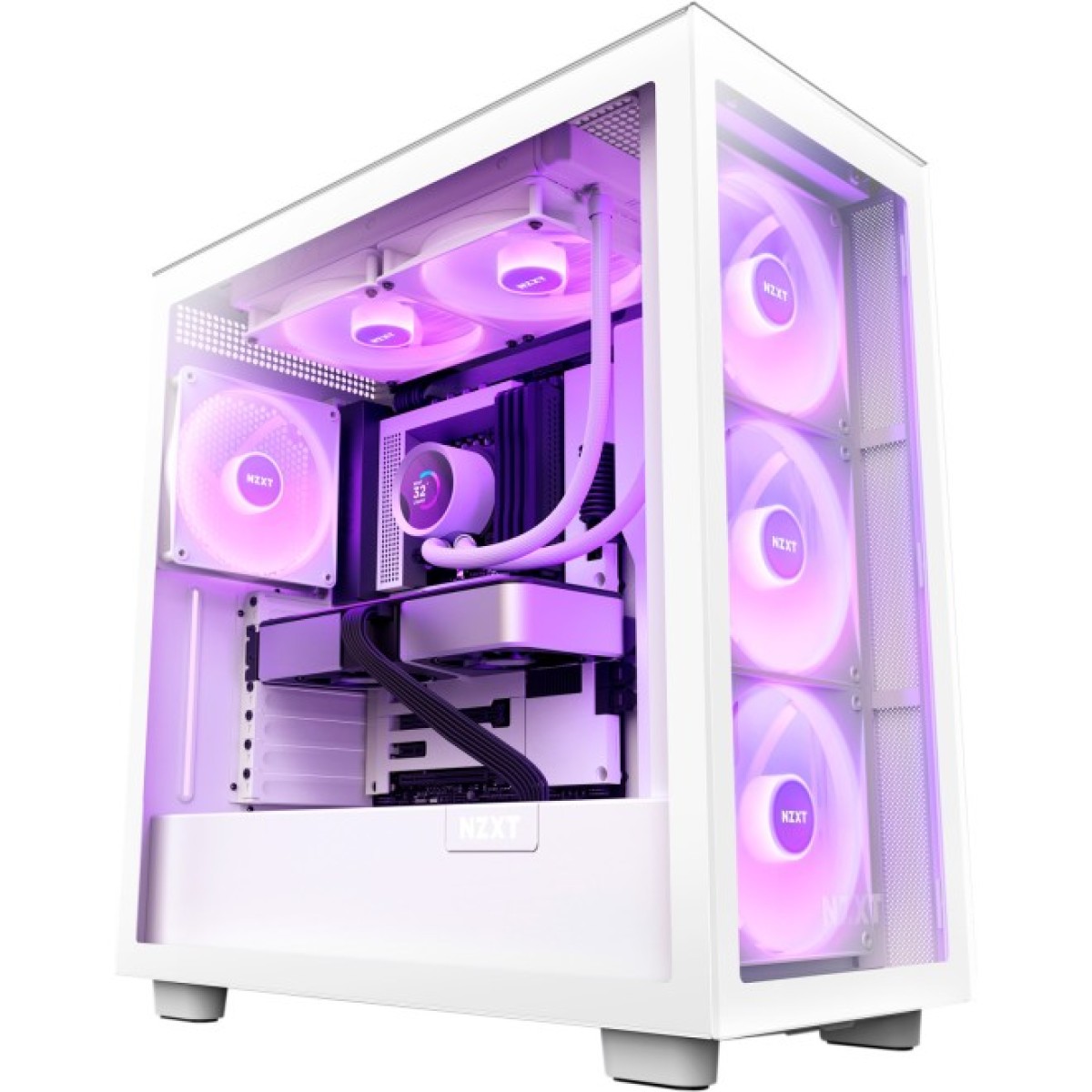 Система рідинного охолодження NZXT Kraken RGB 280mm w/Display, (RL-KR280-W1) 98_98.jpg - фото 4