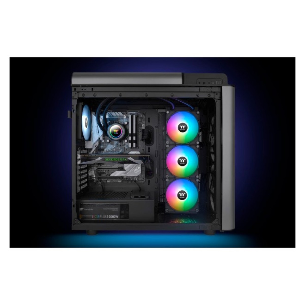 Система жидкостного охлаждения ThermalTake TH420 ARGB Sync (CL-W376-PL14SW-A) 98_98.jpg - фото 11