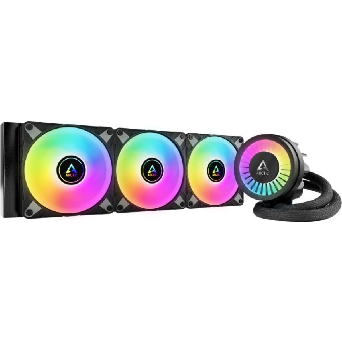 Система рідинного охолодження Arctic Liquid Freezer III - 360 A-RGB Black (ACFRE00144A) 256_256.jpg