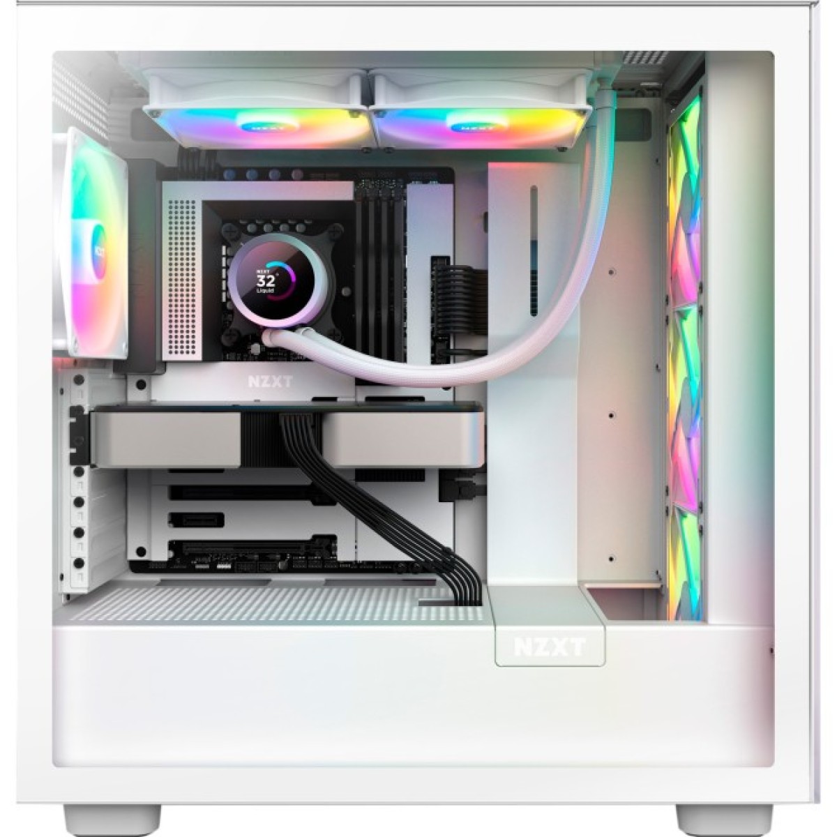 Система рідинного охолодження NZXT Kraken RGB 280mm w/Display, (RL-KR280-W1) 98_98.jpg - фото 6