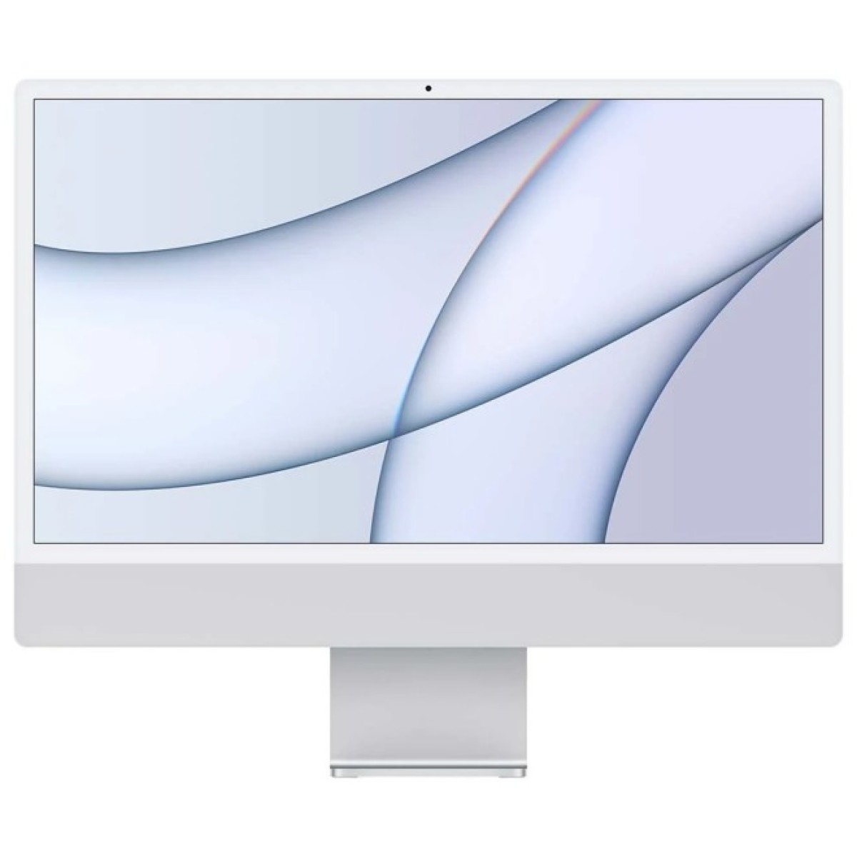 Комп'ютер Apple A2438 24" iMac Retina 4.5K / Apple M1 with 8-core GPU, 256SSD, Silver (MGPC3UA/A) 98_98.jpg - фото 1