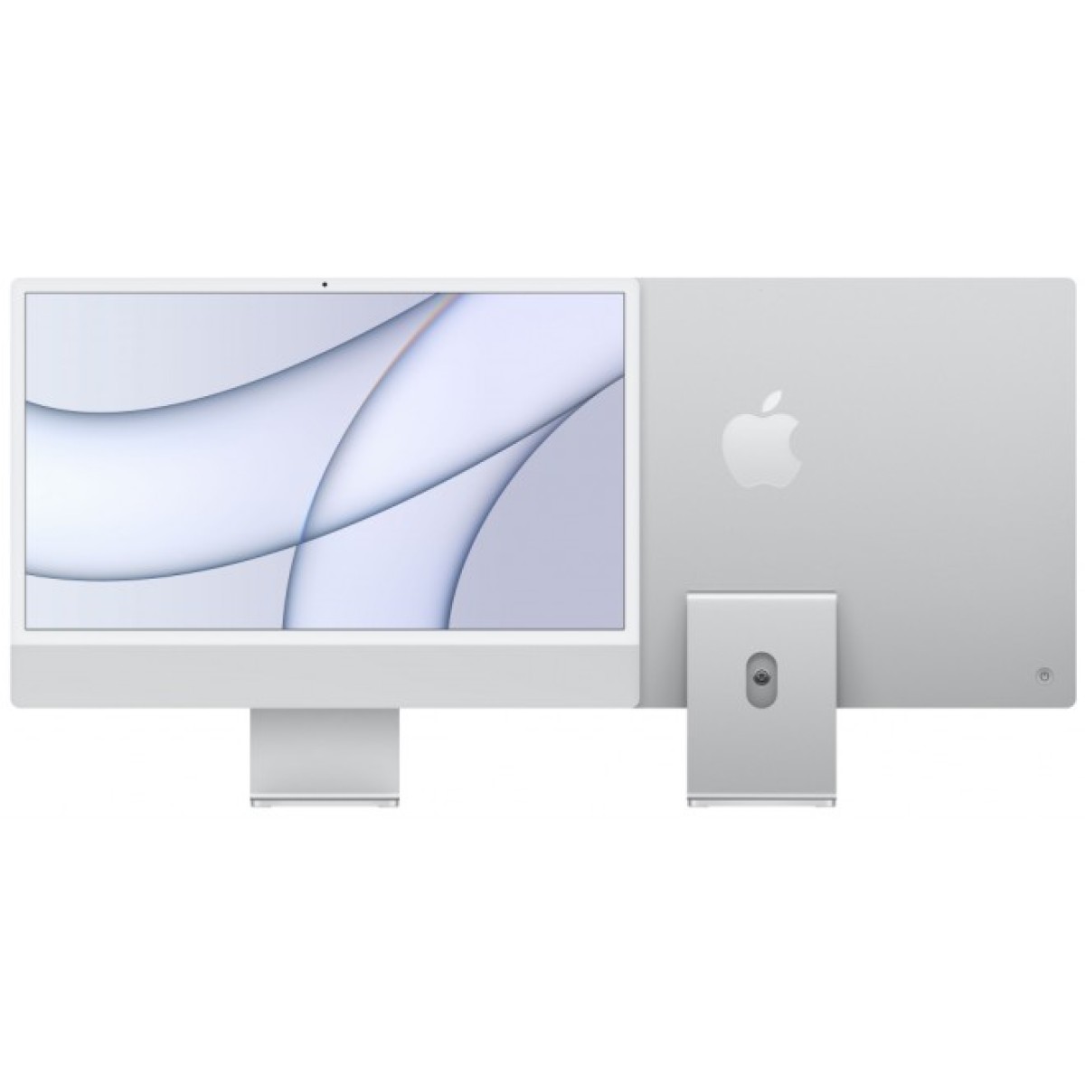 Комп'ютер Apple A2438 24" iMac Retina 4.5K / Apple M1 / Silver (MGPD3UA/A) 256_256.jpg