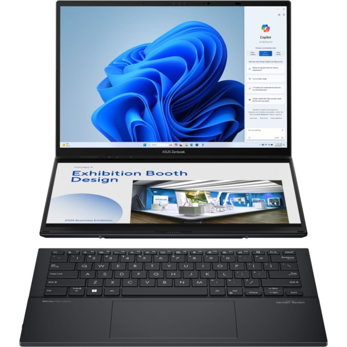 Ноутбук ASUS Zenbook 14 Duo OLED UX8406MA-QL048W (90NB12U1-M001S0) 256_256.jpg