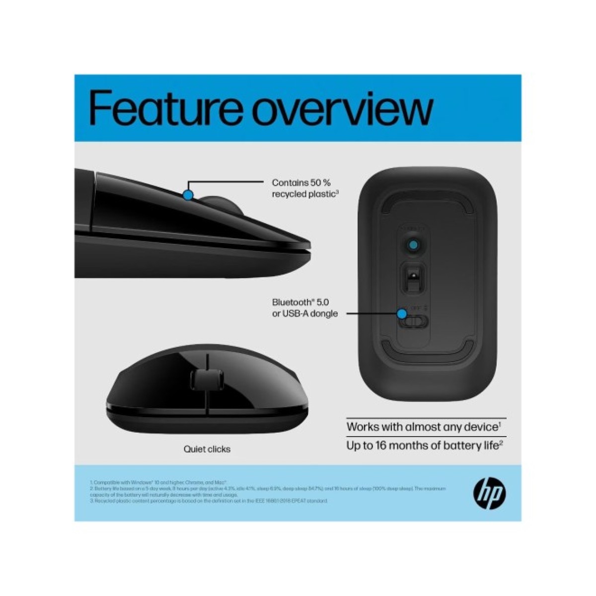 Мишка HP Z3700 Dual Wireless/Bluetooth Black (758A8AA) 98_98.jpg - фото 4