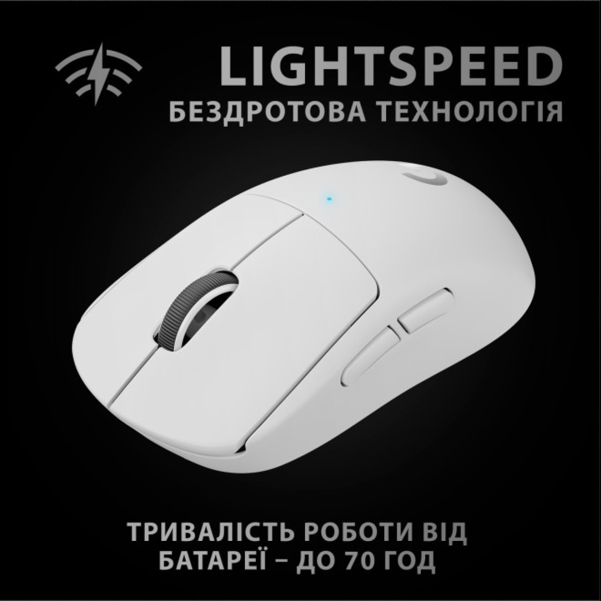 Мышка Logitech G Pro X Superlight Wireless White (910-005942) 98_98.jpg - фото 7