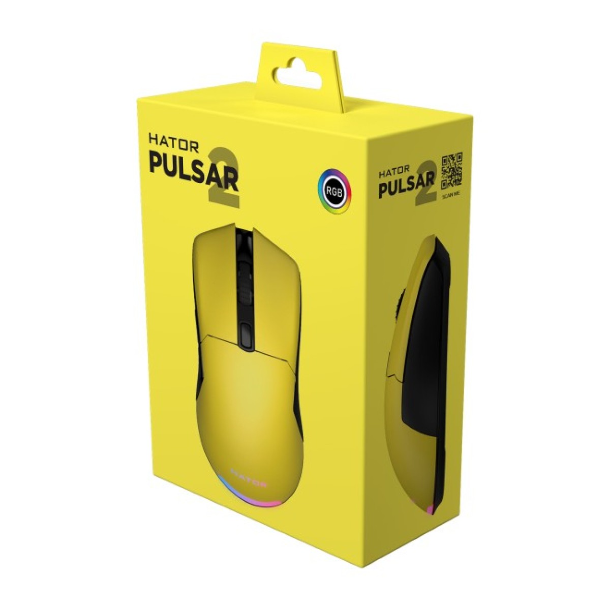 Мышка Hator Pulsar 2 USB Yellow (HTM-512) 98_98.jpg - фото 2