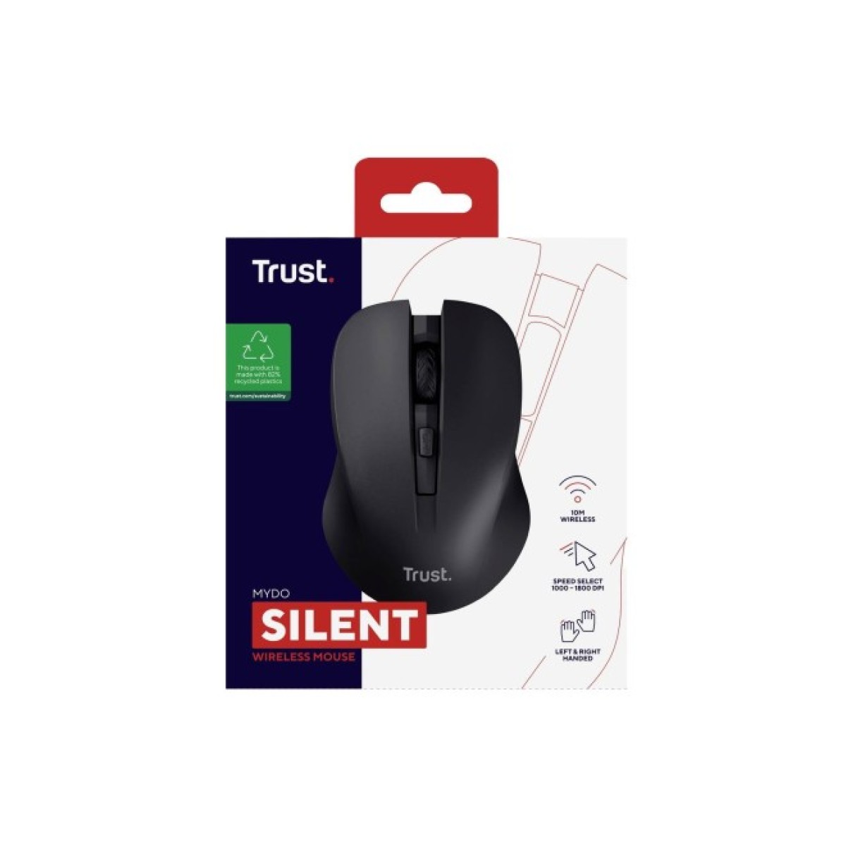 Мышка Trust Mydo Silent Wireless Black (25084) 98_98.jpg - фото 3