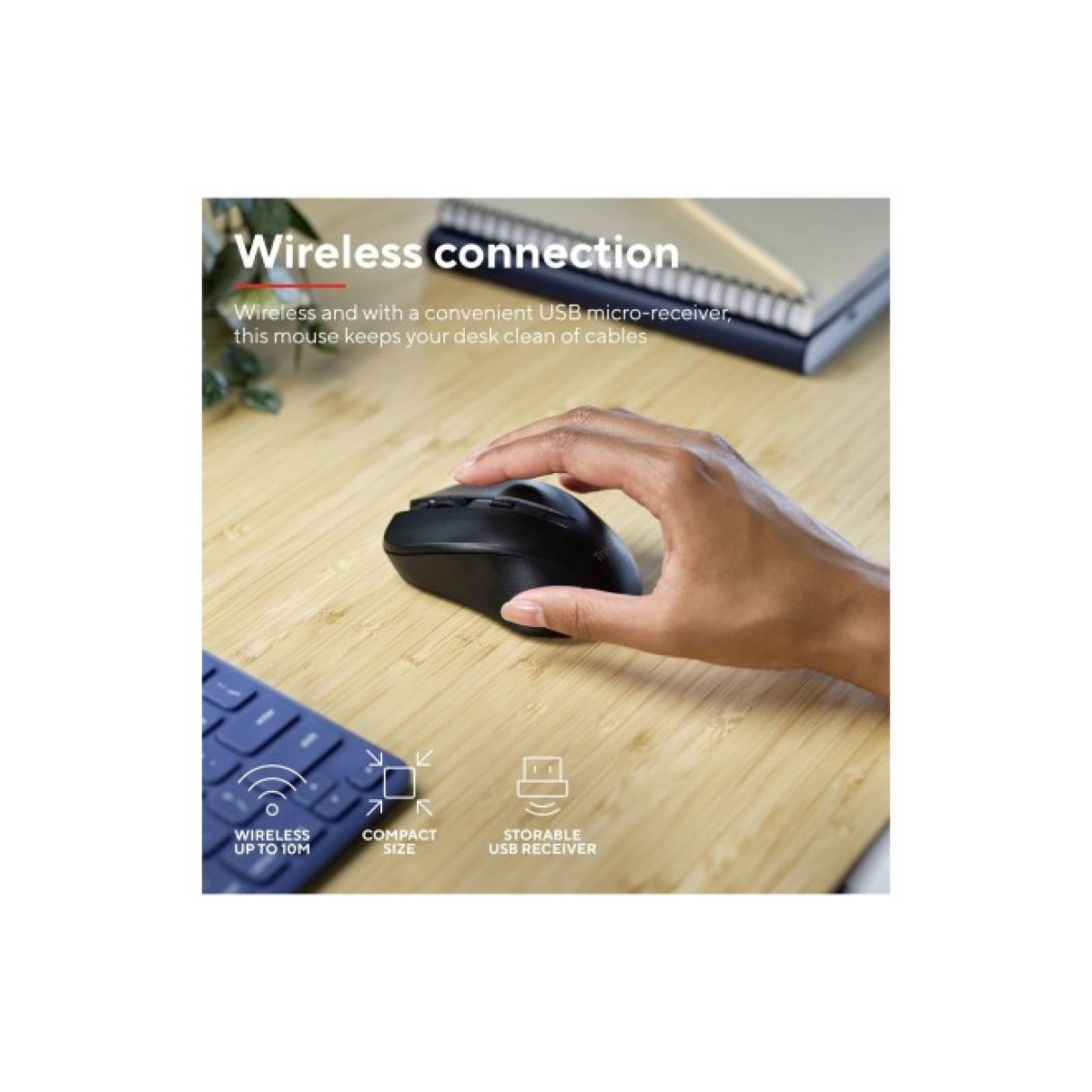 Мышка Trust Mydo Silent Wireless Black (25084) 98_98.jpg - фото 6