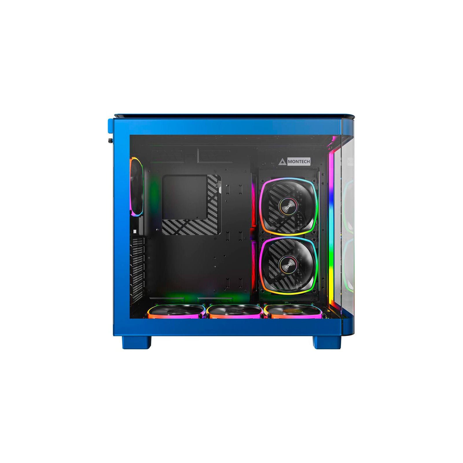 KING 95 PRO (PRUS BLUE) - Корпус MONTECH KING 95 PRO (PRUS