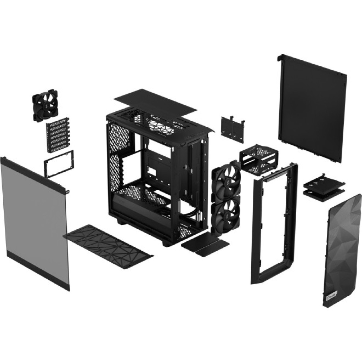 Корпус Fractal Design Meshify 2 Compact Lite Black T (FD-C-MEL2C-03) 98_98.jpg - фото 12