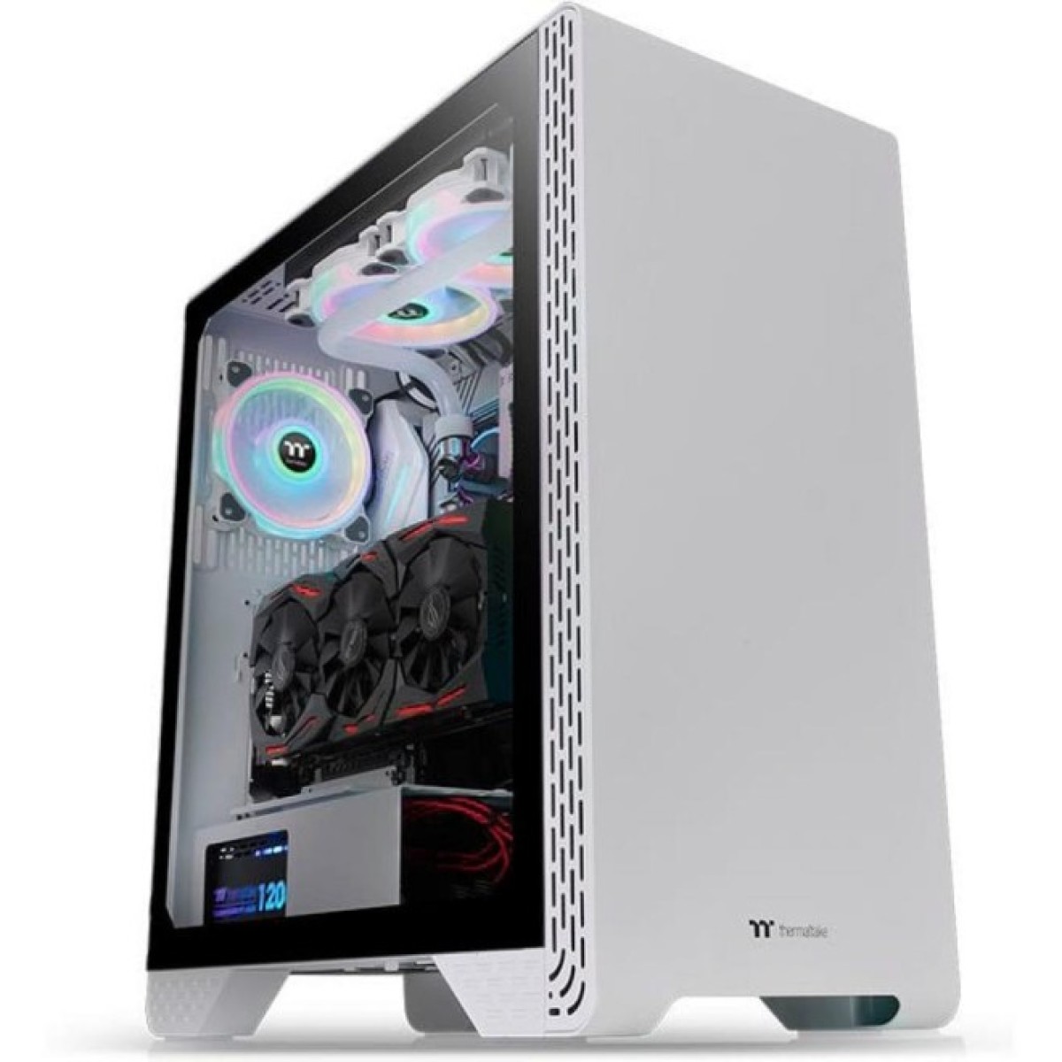 Корпус ThermalTake S300 TG Snow (CA-1P5-00M6WN-00) 98_98.jpg - фото 1