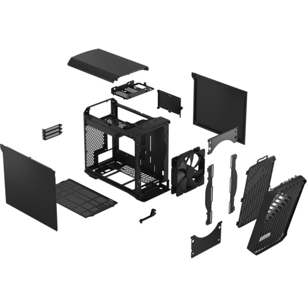 Корпус Fractal Design Torrent Nano Black Solid (FD-C-TOR1N-04) 98_98.jpg - фото 11