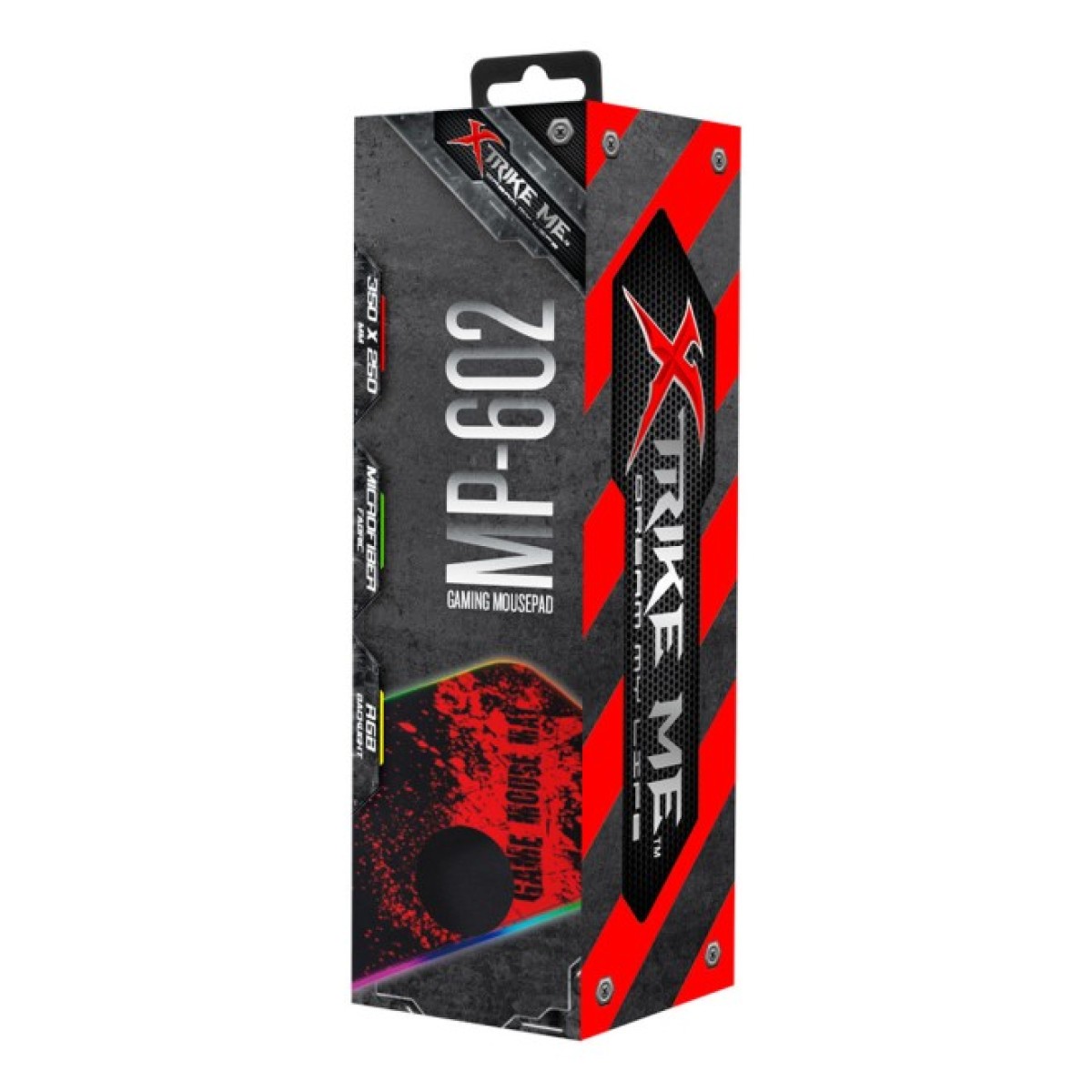 Килимок для мишки Xtrike ME MP-602 RGB lighting Black/Red (MP-602) 98_98.jpg - фото 2