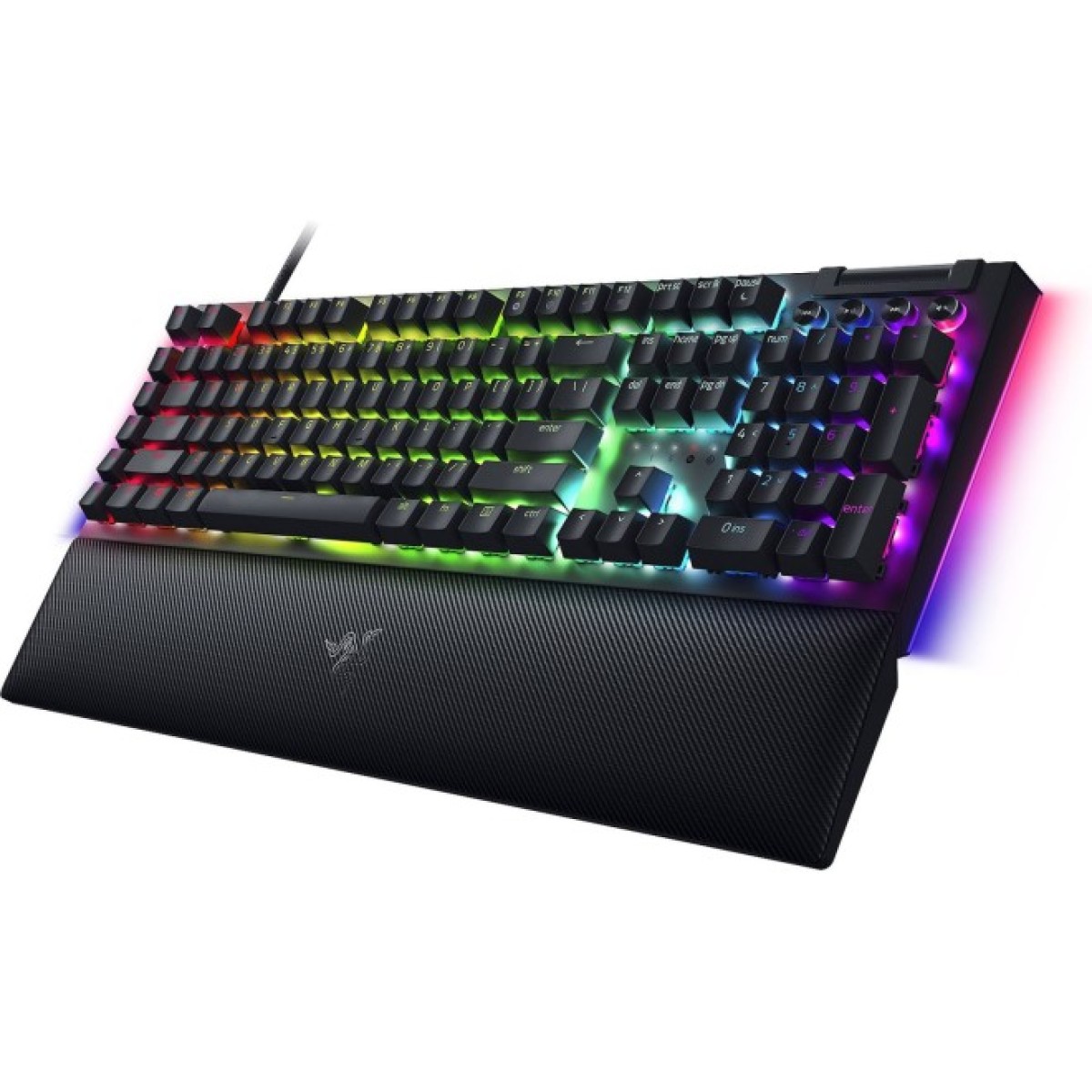 Клавіатура Razer BlackWidow V4 Green Switch USB RU Black (RZ03-04690100-R3M1) 98_98.jpg - фото 3