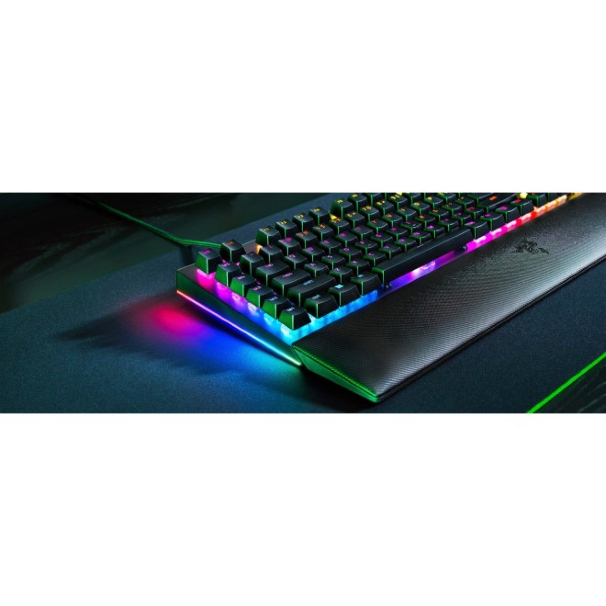 Клавіатура Razer BlackWidow V4 Green Switch USB RU Black (RZ03-04690100-R3M1) 98_98.jpg - фото 6