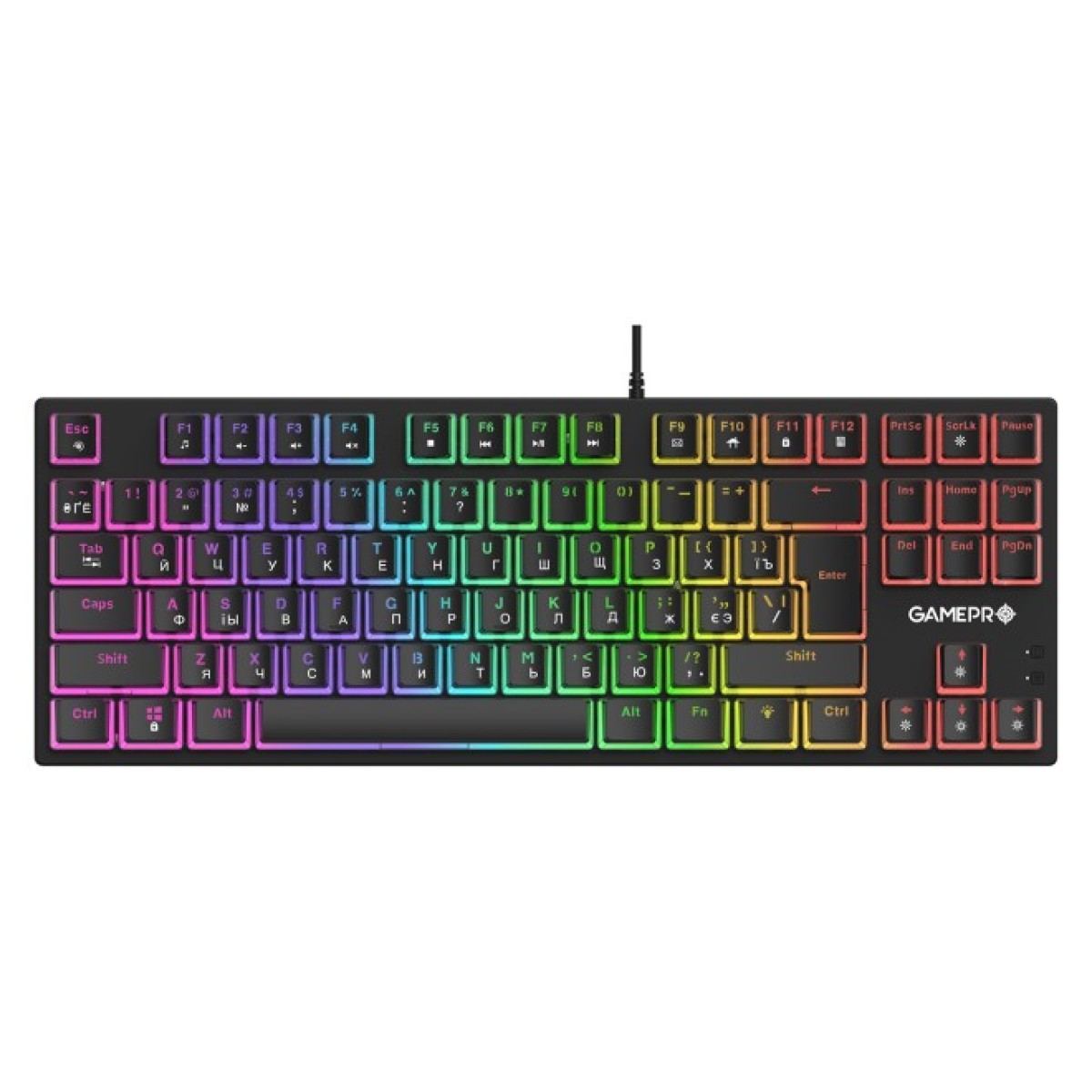 Клавиатура GamePro MK80R Red Switch RGB USB Black (MK80R) 256_256.jpg