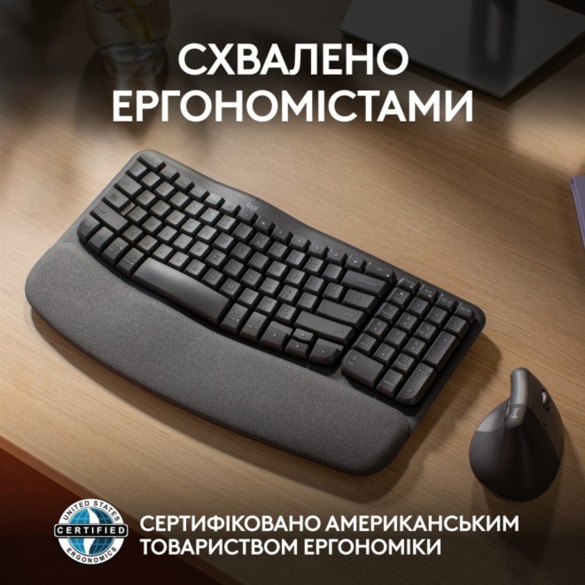 Клавіатура Logitech Wave Keys Bluetooth/Wireless Black (920-012304) 98_98.jpg - фото 7