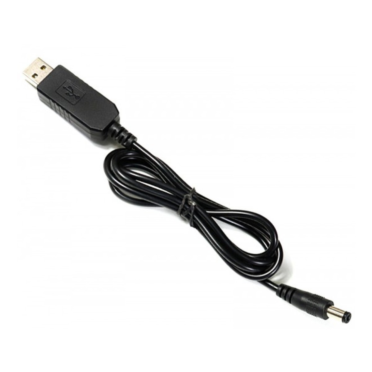 Кабель живлення USB to DC5.5*2.1 5V to 12V 1.0m Value (S1016) 98_98.jpg - фото 2