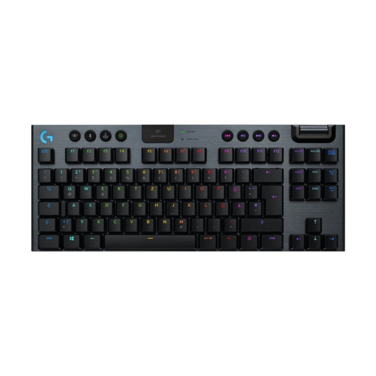 Клавиатура Logitech G915 TKL Tenkeyless Lightspeed Wireless RGB GL Clicky UA Carbon (920-009537) 256_256.jpg