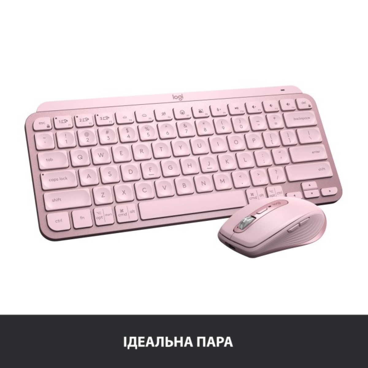 Клавиатура Logitech MX Keys Mini Wireless Illuminated UA Rose (920-010500) 98_98.jpg - фото 3