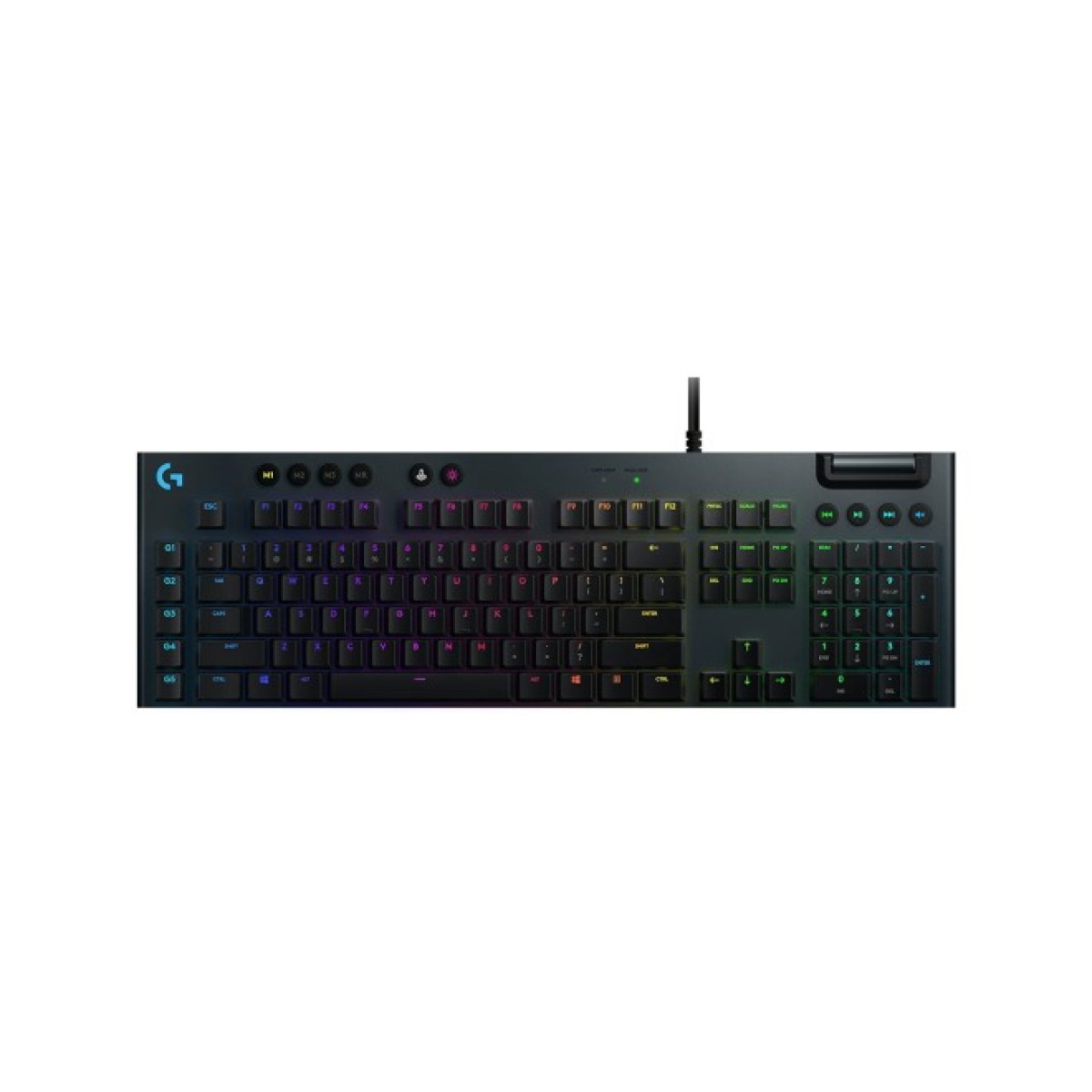 Клавіатура Logitech G815 GL Clicky RGB USB UA Black (920-009095) 98_98.jpg - фото 1