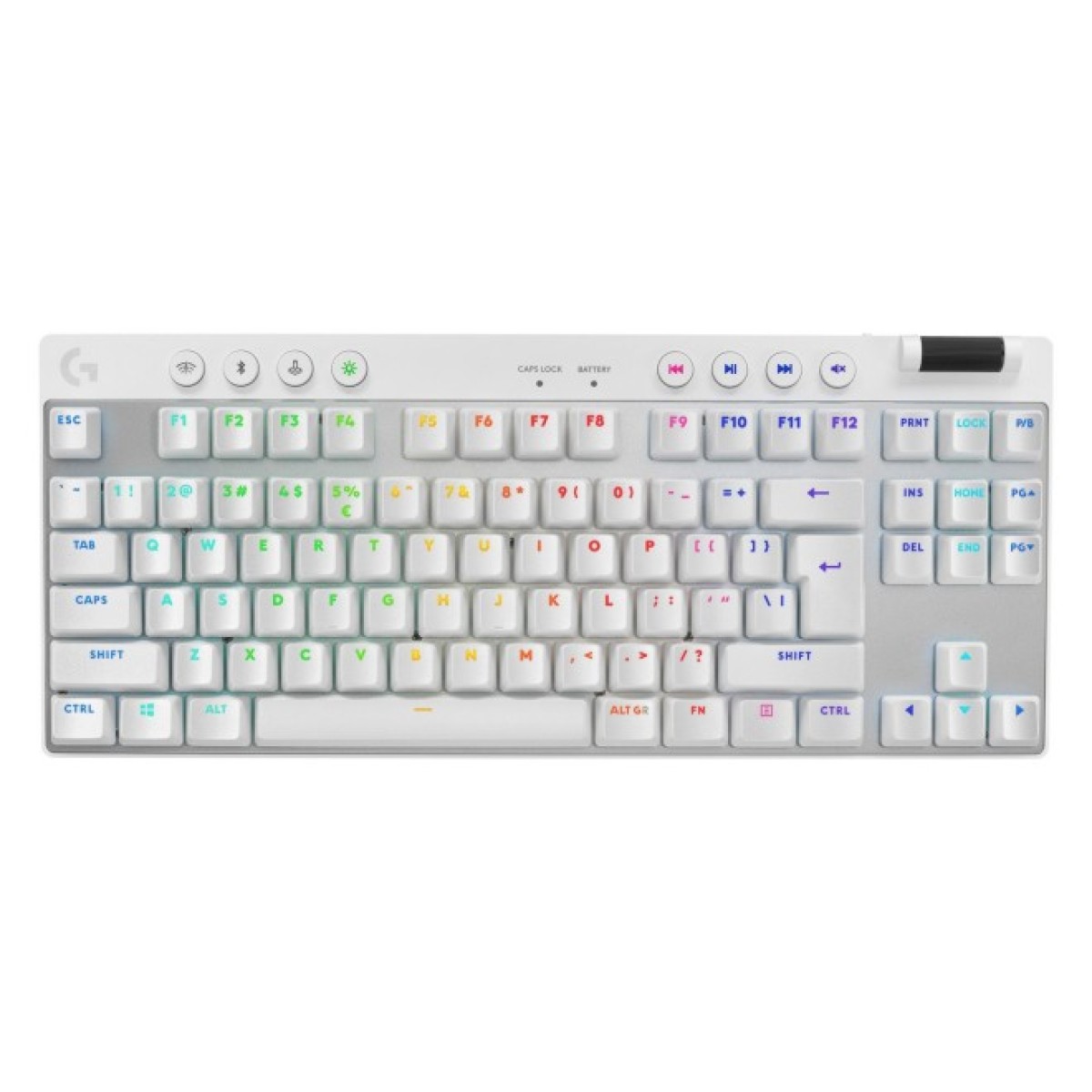 Клавиатура Logitech G PRO X TKL Lightspeed Tactile USB UA White (920-012148) 98_98.jpg - фото 1