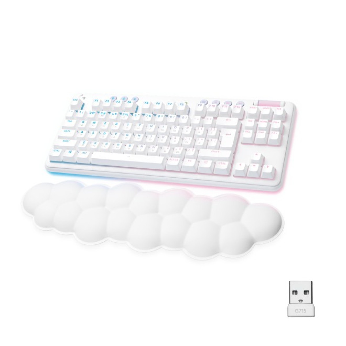 Клавиатура Logitech G715 Aurora Wireless Gaming GX Red Lightspeed/Bluetooth UA Off-White (920-010692) 256_256.jpg