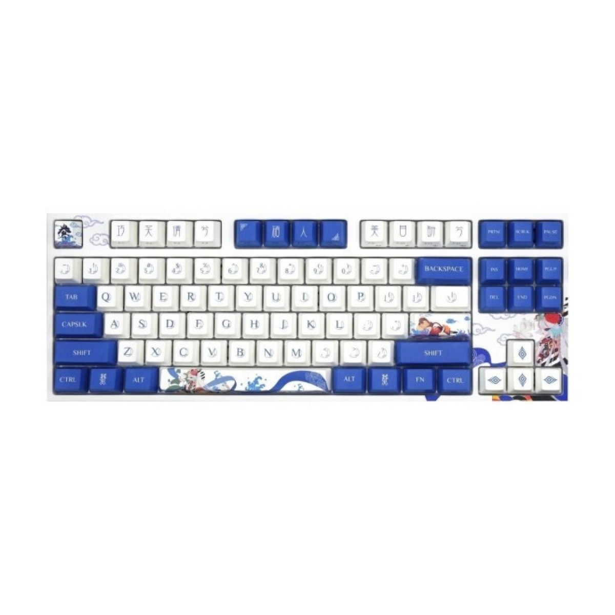 Клавіатура Varmilo VEA87 Lovebirds-I Cherry Mx Brown Multicolor (A23A002A2A0A01A003) 256_256.jpg