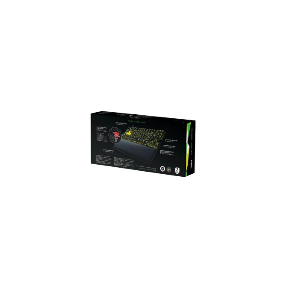 Клавиатура Razer Huntsman V2 Tenkeyless Red switch ESL Ed USB Black (RZ03-03941700-R3M1) 98_98.jpg - фото 2