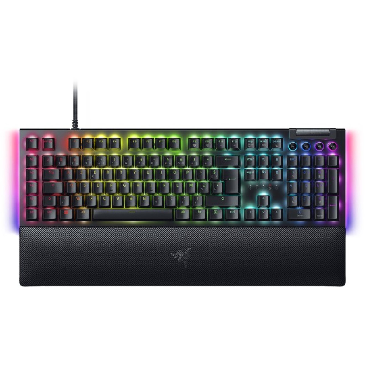 Клавиатура Razer BlackWidow V4 Yellow Switch USB RU Black (RZ03-04692500-R3R1) 256_256.jpg