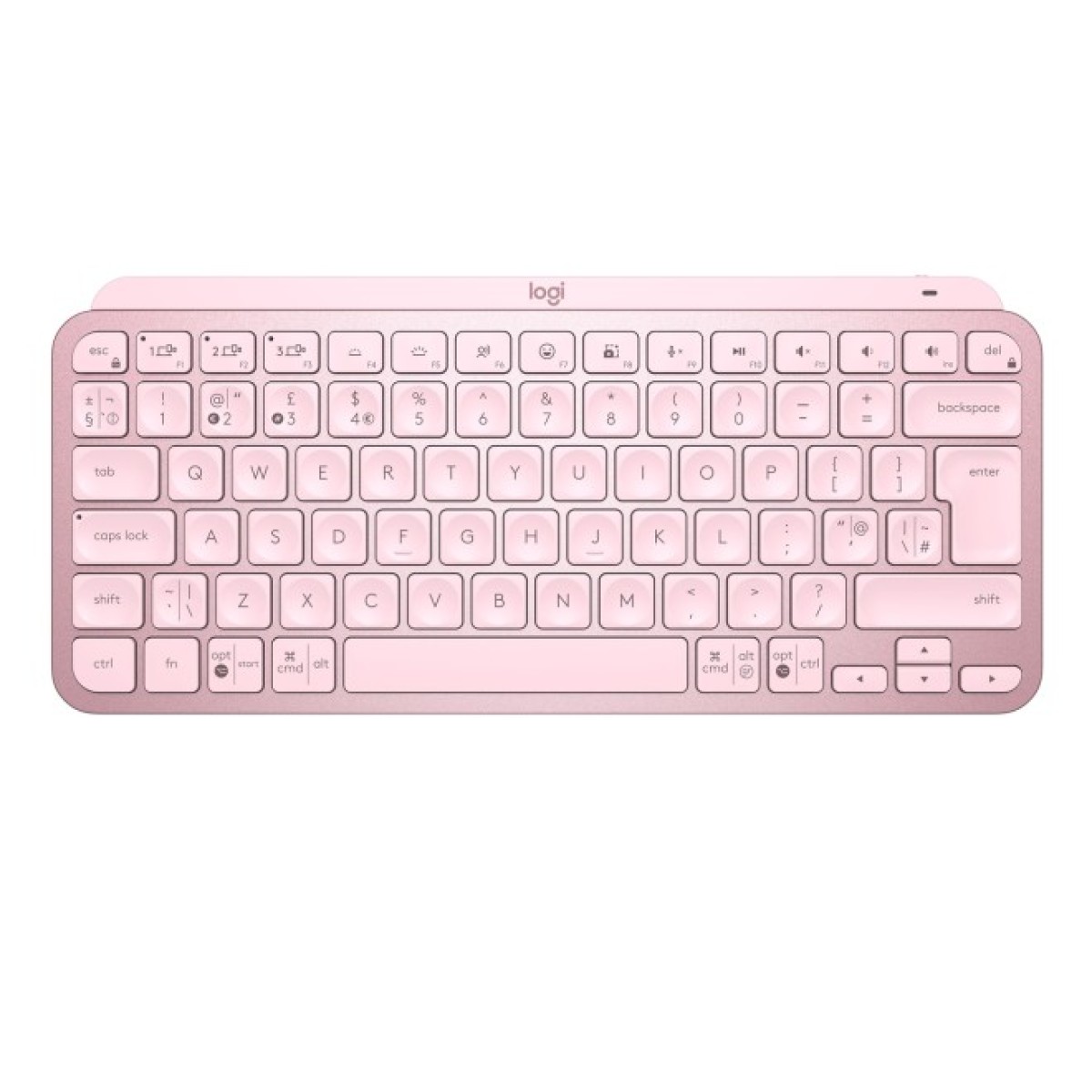 Клавиатура Logitech MX Keys Mini Wireless Illuminated UA Rose (920-010500) 98_98.jpg - фото 1