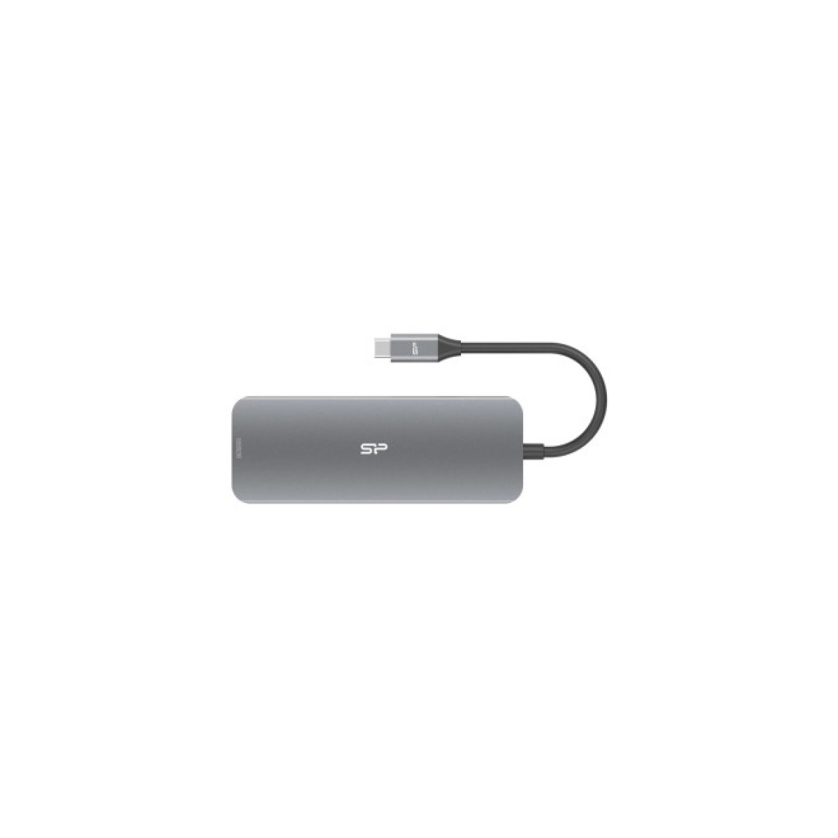 Концентратор Silicon Power USB-C 8-in-1 SR30 Silver Aluminum (SPU3C08DOCSR300G) 98_98.jpg - фото 3