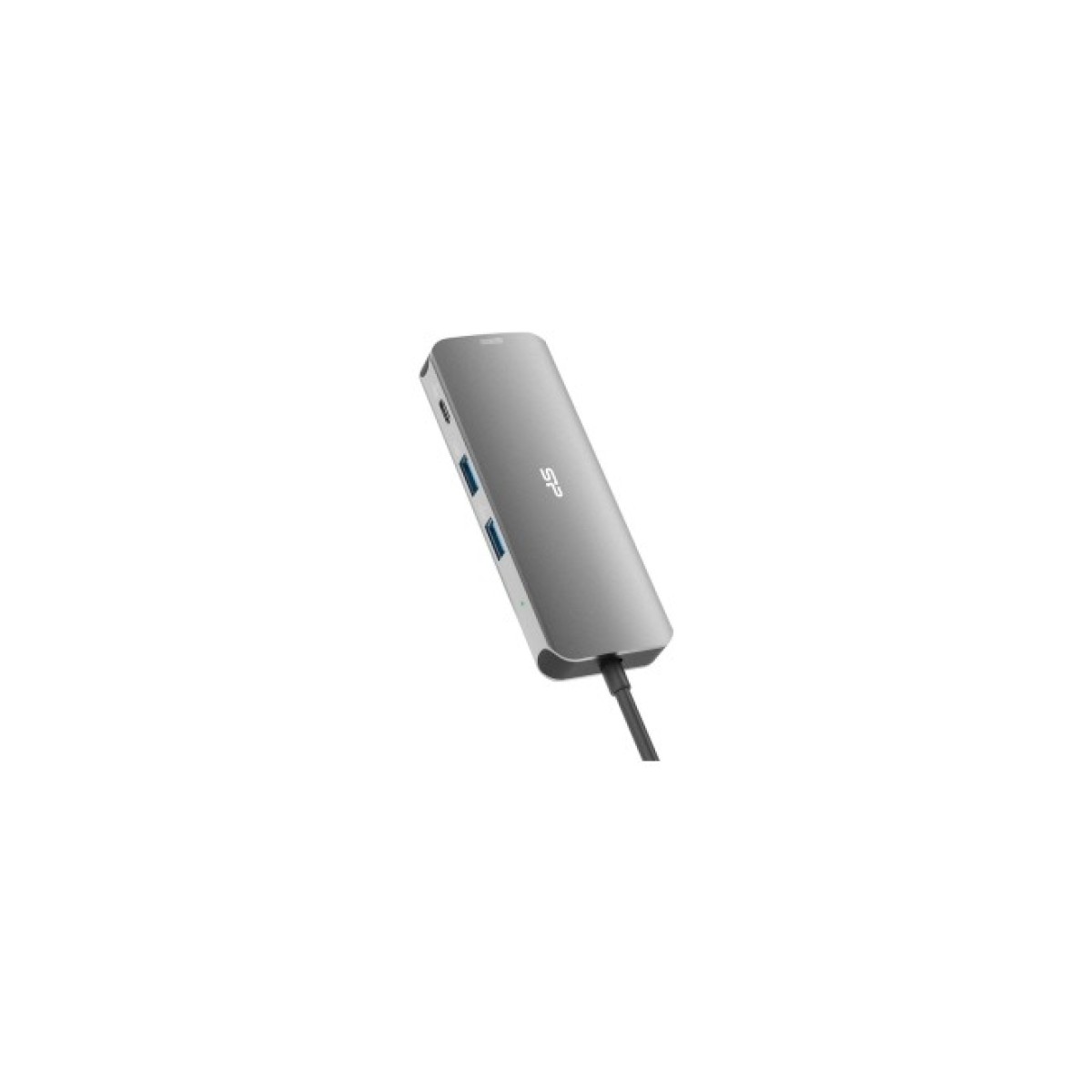 Концентратор Silicon Power USB-C 8-in-1 SR30 Silver Aluminum (SPU3C08DOCSR300G) 98_98.jpg - фото 4