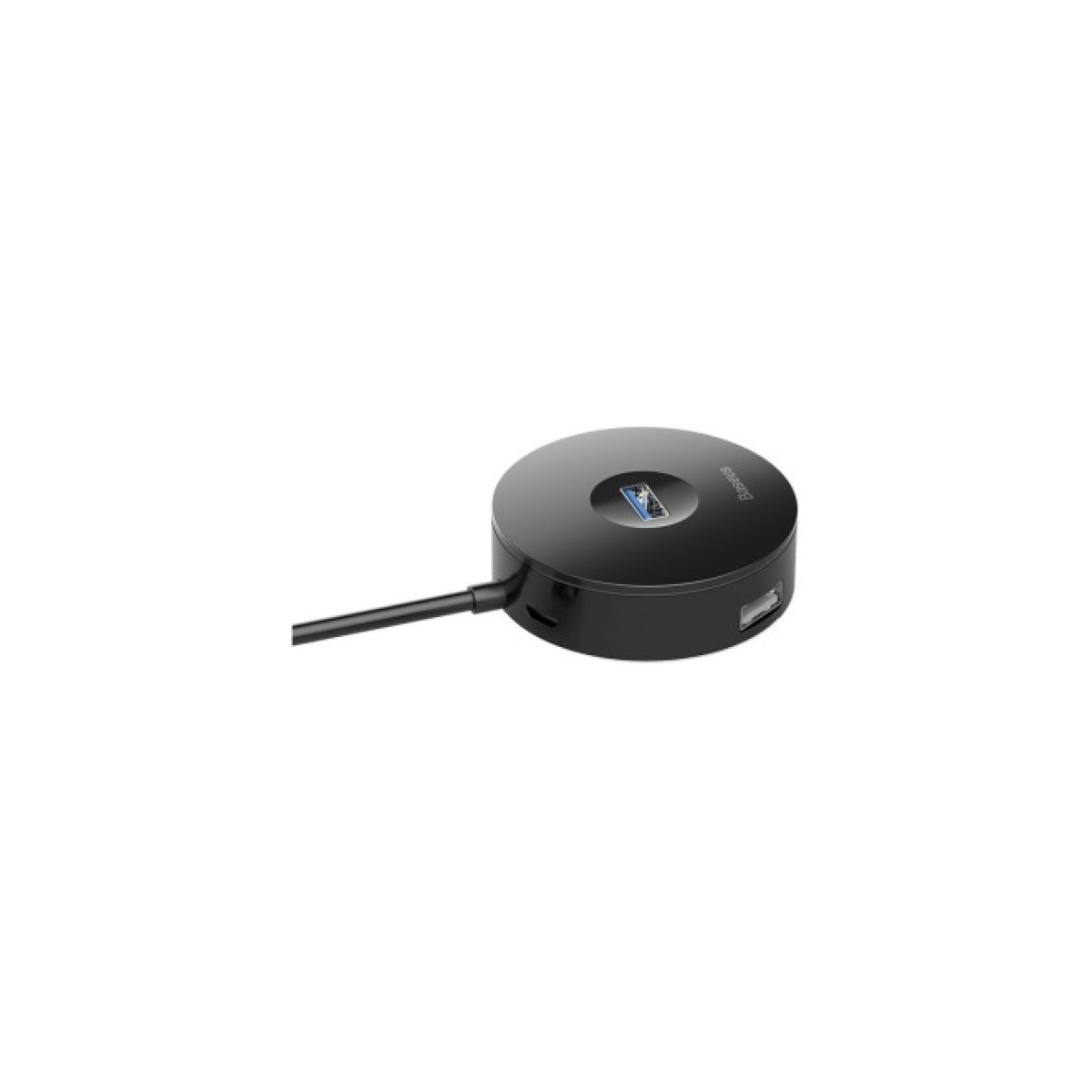 Концентратор Baseus Round box HUB adapter (USB3.0 to USB3.0*1+USB2.0*3) Black (CAHUB-F01) 98_98.jpg - фото 4