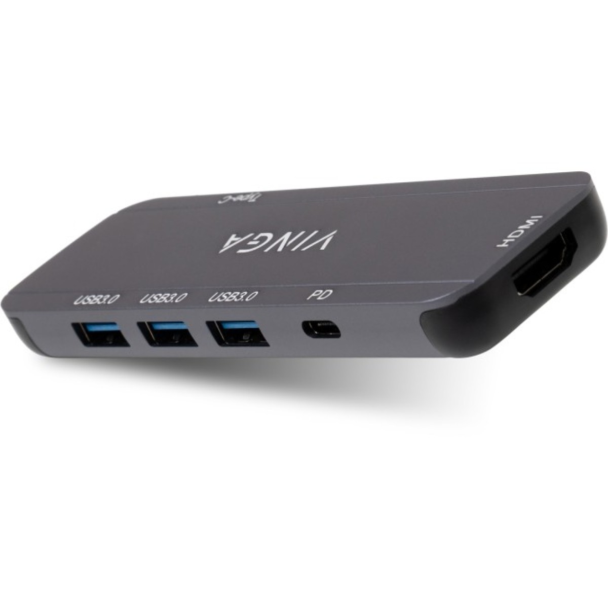 Концентратор Vinga USB-C 3.1 to HDMI+3xUSB3.0+PD100W+USB-C foldable cable (VHYC6FC) 98_98.jpg - фото 4