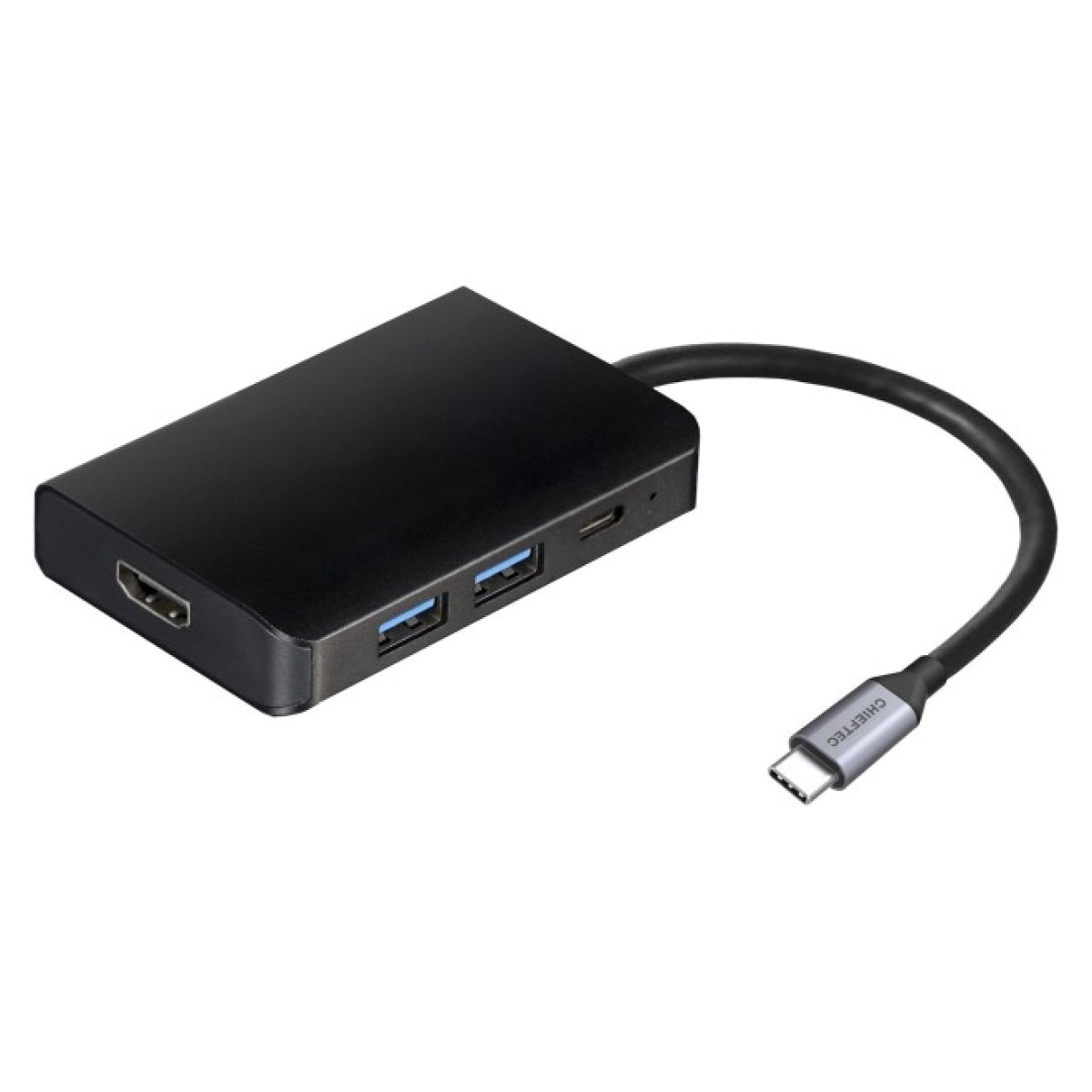 Концентратор Chieftec USB3.1 Type-C to HDMI/USB 3.0x2/USB-C/PD 60W 5-in-1 DSC-501 (DSC-501) 98_98.jpg - фото 1