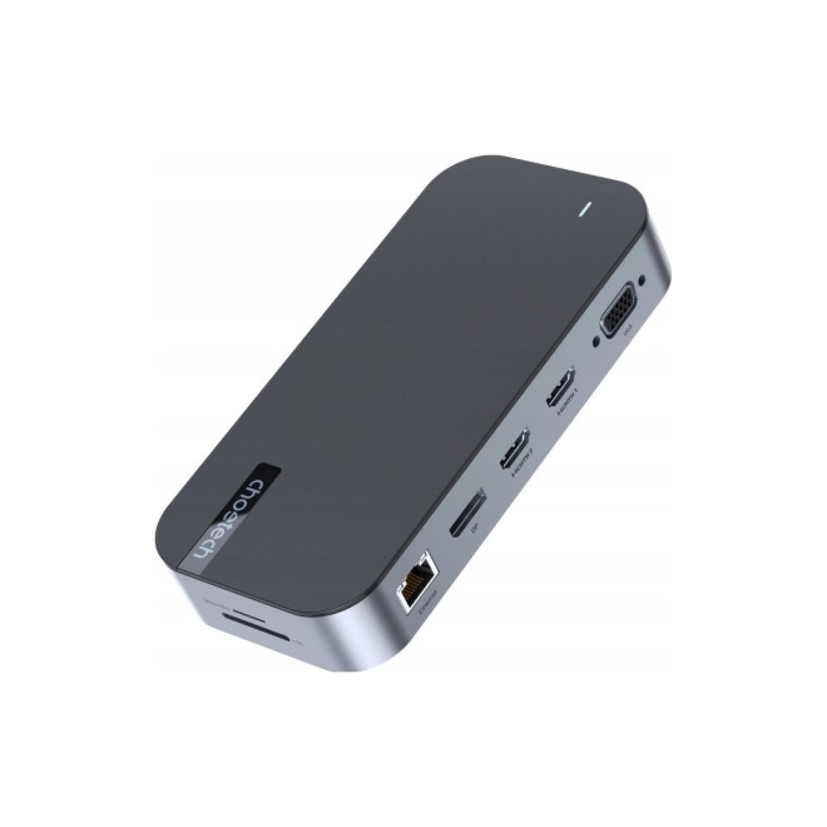 Концентратор Choetech USB-C 15-in-1 HDMI/PD/CR/LAN/USB-A/USB-C/AUX/VGA/DP (HUB-M52-GY) 98_98.jpg - фото 6