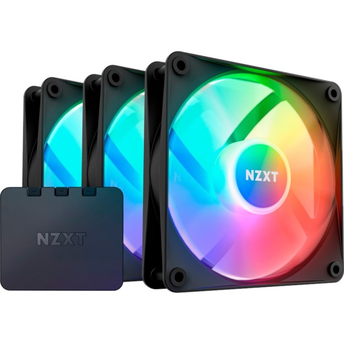 Кулер до корпусу NZXT F120RGB Core - 120mm Hub-mounted RGB Fan (RF-C12TF-B1) 98_98.jpg - фото 1