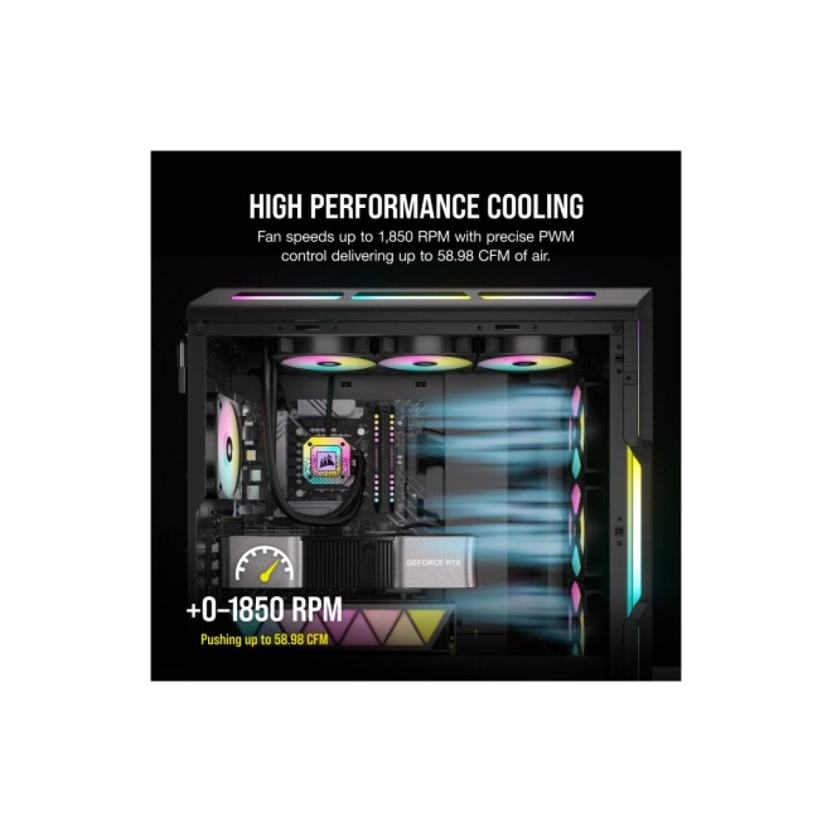 Кулер для корпуса Corsair iCUE AR120 Digital RGB Black (CO-9050166-WW) 98_98.jpg - фото 7