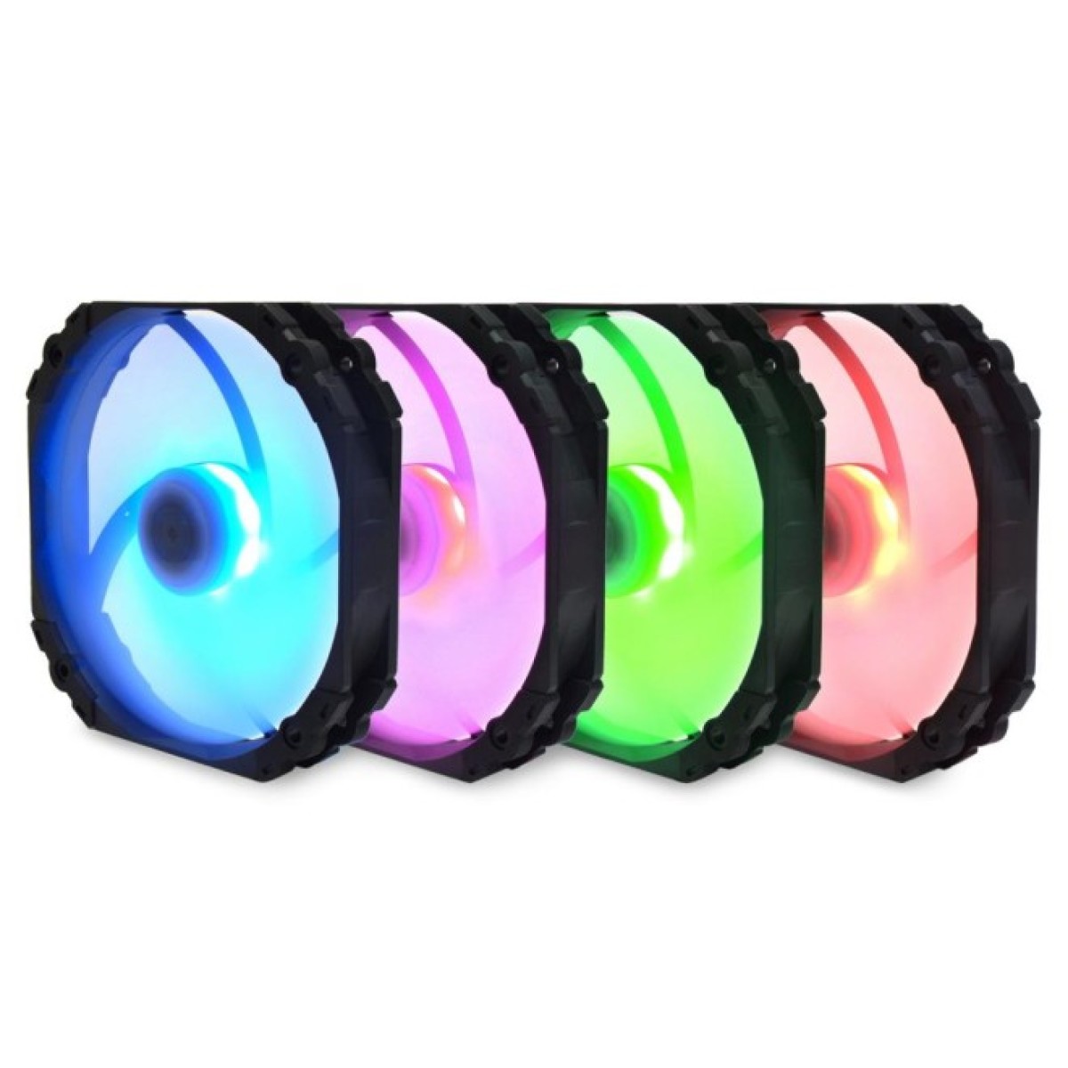 Кулер для корпуса Scythe Kaze Flex 140 mm Round RGB PWM (KF1425FD18R-P) 98_98.jpg - фото 4