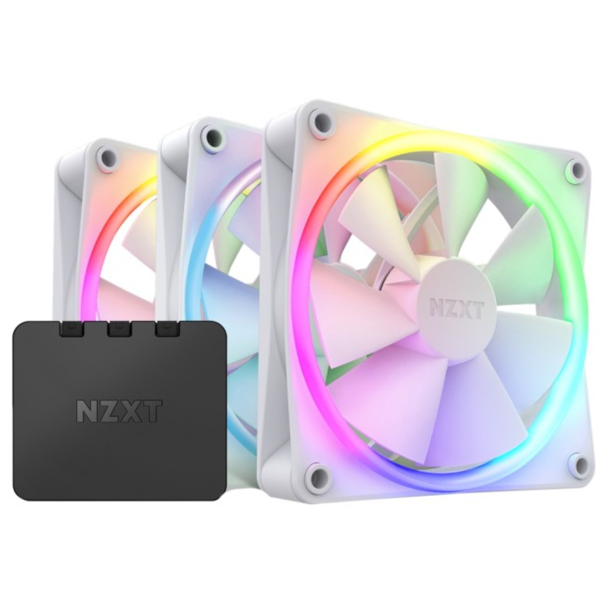 Кулер для корпуса NZXT F120RGB Triple (White) (RF-R12TF-W1) 256_256.jpg