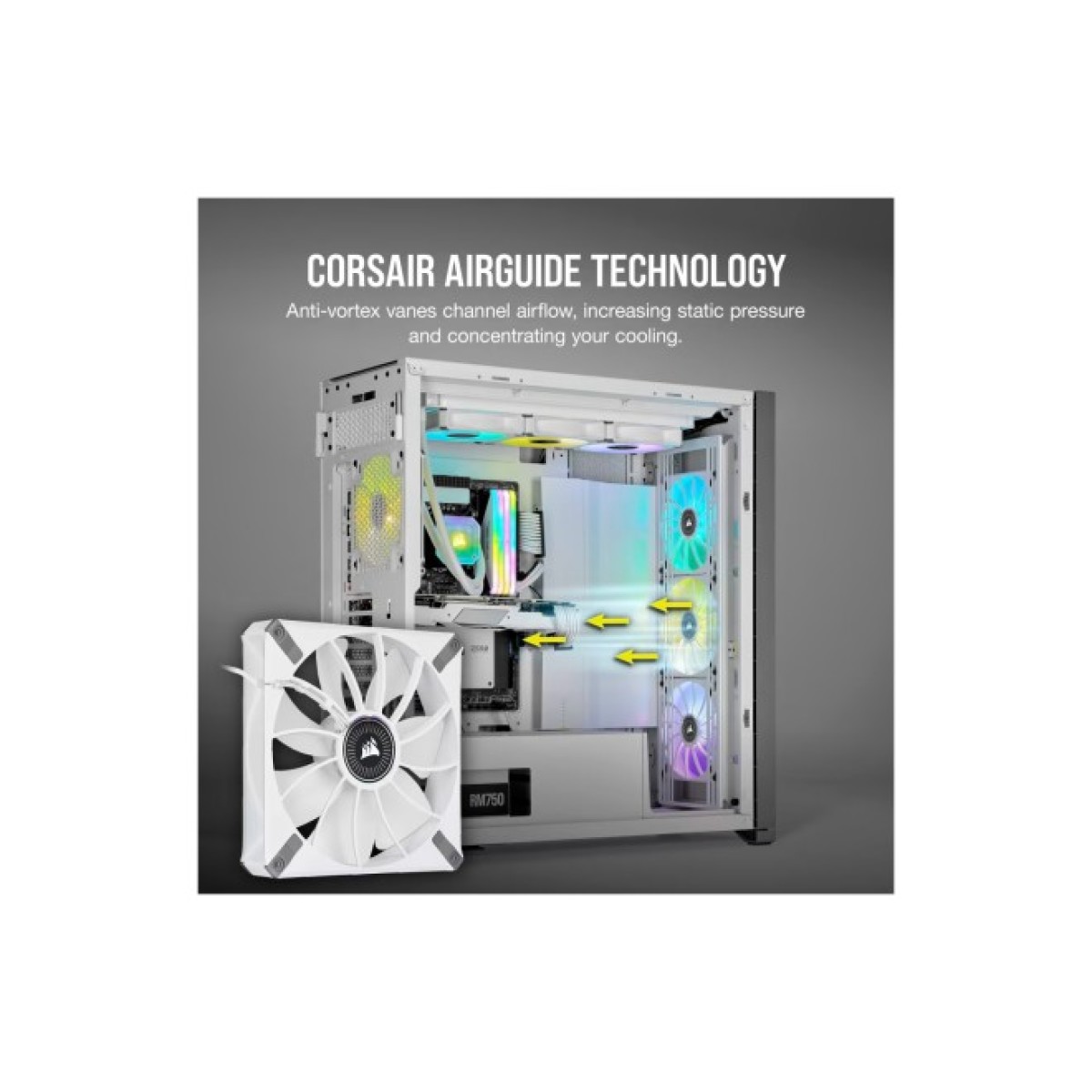 Кулер для корпуса Corsair ML140 RGB Elite Premium Dual Pack (CO-9050119-WW) 98_98.jpg - фото 4