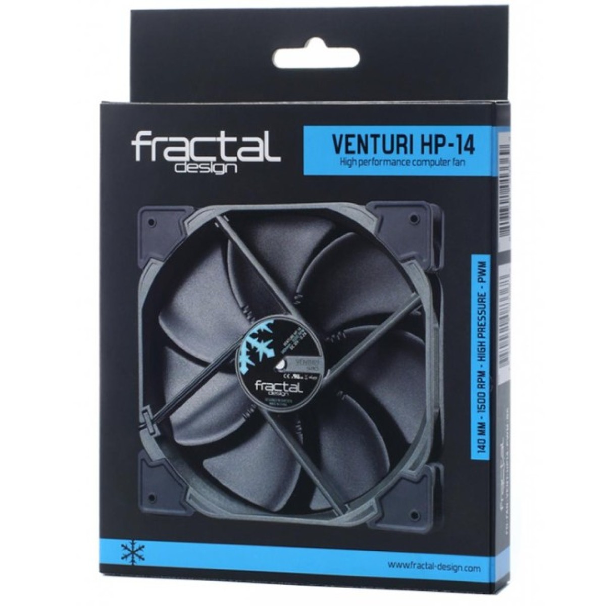 Кулер до корпусу Fractal Design Venturi HP-14 PWM (FD-FAN-VENT-HP14-PWM-BK) 98_98.jpg - фото 3